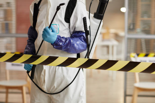 Professional Biohazard technician working in Rockford, MN